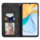 For ZTE Blade V50 Vita Retro Skin Feel Magnetic Leather Phone Case(Black) - 3