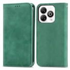 For ZTE Blade A75 4G Retro Skin Feel Magnetic Leather Phone Case(Green) - 2