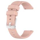 For Huawei Watch GT3 42mm 20mm Smooth Solid Color Silicone Watch Band(Pink) - 2