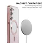 For Samsung Galaxy S24 5G ENKAY Hat-Prince Magnetic Glitter Plated TPU Phone Case with Lens Film(Silver) - 3