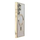 For Samsung Galaxy S25 Ultra 5G ENKAY Hat-Prince Magnetic Glitter Plated TPU Phone Case with Lens Film(Golden) - 1