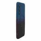 For Samsung Galaxy S25+ 5G ENKAY Hat-Prince MagSafe Rainbow Gradient Silicone Phone Case with Lens Film(Dark Blue) - 1