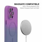 For iPhone 16 Pro Max ENKAY Hat-Prince MagSafe Rainbow Gradient Silicone Phone Case with Lens Film(Purple Blue) - 2