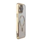 For iPhone 13 Pro Max ENKAY Hat-Prince Magnetic Glitter Plated Shockproof Phone Case with Lens Film(Golden) - 1