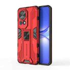 For Huawei nova 12 Supersonic Armor PC Hybrid TPU Phone Case(Red) - 1