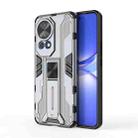 For Huawei nova 12 Supersonic Armor PC Hybrid TPU Phone Case(Grey) - 1