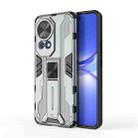 For Huawei nova 12 Pro Supersonic Armor PC Hybrid TPU Phone Case(Grey) - 1