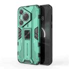 For  Huawei P70 Supersonic Armor PC Hybrid TPU Phone Case(Green) - 1