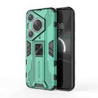 For Huawei P70 Pro Supersonic Armor PC Hybrid TPU Phone Case(Green) - 1