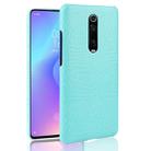 Shockproof Crocodile Texture PC + PU Case For Xiaomi Redmi K20/K20 Pro/Xiaomi Mi 9T/9T Pro(Light green) - 1