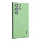 For Samsung Galaxy S24 Ultra 5G ENKAY Liquid Silicone Soft Shockproof Phone Case(Light Green) - 1