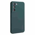 For Samsung Galaxy S24+ 5G ENKAY Liquid Silicone Soft Shockproof Phone Case(Dark Green) - 1