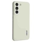 For Samsung Galaxy S24 5G ENKAY Liquid Silicone Soft Shockproof Phone Case(Beige) - 1