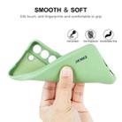 For Samsung Galaxy S24 5G ENKAY Liquid Silicone Soft Shockproof Phone Case(Dark Green) - 3