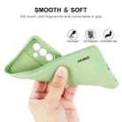 For Samsung Galaxy A55 ENKAY Liquid Silicone Soft Shockproof Phone Case(Light Green) - 3