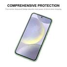 For Samsung Galaxy S25+ 5G ENKAY Liquid Silicone Soft Shockproof Phone Case(Dark Green) - 2
