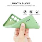 For Samsung Galaxy S25+ 5G ENKAY Liquid Silicone Soft Shockproof Phone Case(Dark Green) - 3