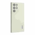 For Samsung Galaxy S25 Ultra 5G ENKAY Liquid Silicone Soft Shockproof Phone Case(Beige) - 1