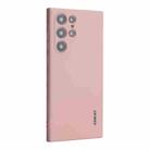 For Samsung Galaxy S25 Ultra 5G ENKAY Liquid Silicone Soft Shockproof Phone Case(Pink) - 1