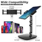 NS-06B 360 Degree Rotating Foldable Desktop Tablet Phone Holder - 2