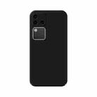 For vivo S18 Pro MOFI Qin Series Skin Feel All-inclusive PC Phone Case(Black) - 1