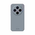 For vivo X200 MOFI Qin Series Skin Feel All-inclusive PC Phone Case(Gray) - 1