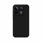 For vivo iQOO Z10 Turbo MOFI Qin Series Skin Feel All-inclusive PC Phone Case(Black) - 1