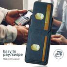 For Google Pixel 9 Suteni H02 Litchi Leather Card Wallet Stand Back Phone Case(Blue) - 3