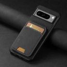For Google Pixel 9 Pro Suteni H02 Litchi Leather Card Wallet Stand Back Phone Case(Black) - 2