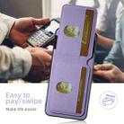 For Google Pixel 9 Pro Suteni H02 Litchi Leather Card Wallet Stand Back Phone Case(Purple) - 3
