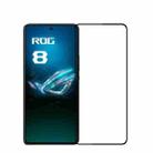 For ASUS ROG Phone 8 Pro MOFI 9H 2.5D Full Screen Tempered Glass Film(Black) - 1