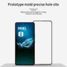 For ASUS ROG Phone 8 Pro MOFI 9H 2.5D Full Screen Tempered Glass Film(Black) - 2