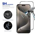 For iPhone 15 Pro Max ENKAY Easy Install High Alumina Silicon Full Glass Film - 4