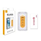 For iPhone 15 Pro Max ENKAY Easy Install High Alumina Silicon Full Glass Film - 8