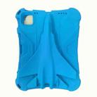 For iPad Air 11 2024 360 Rotation Aircraft Holder EVA Shockproof Tablet Case(Blue) - 2