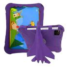 For iPad Air 11 2024 360 Rotation Aircraft Holder EVA Shockproof Tablet Case(Purple) - 1