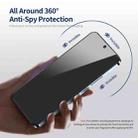 For Samsung Galaxy A54 5G ENKAY Hat-Prince 360 Degree Anti-peeping Privacy Full Screen Tempered Glass Film - 3