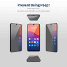 For Samsung Galaxy A05 / A05s ENKAY Hat-Prince 360 Degree Anti-peeping Privacy Full Screen Tempered Glass Film - 2