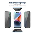 For iPhone 14 Plus ENKAY Hat-Prince 360 Degree Anti-peeping Privacy Full Screen Tempered Glass Film - 2