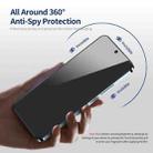 For iPhone 14 Plus ENKAY Hat-Prince 360 Degree Anti-peeping Privacy Full Screen Tempered Glass Film - 3