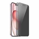 For iPhone 15 2pcs ENKAY Hat-Prince 360 Degree Anti-peeping Privacy Full Screen Tempered Glass Film - 1