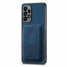 For Samsung Galaxy A32 4G Retro Leather Card Bag Magnetic Phone Case(Blue) - 2