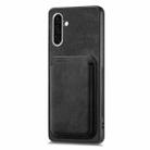 For Samsung Galaxy A26 5G Retro Leather Card Bag Magnetic Phone Case(Black) - 2