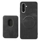 For Samsung Galaxy A26 5G Retro Leather Card Bag Magnetic Phone Case(Black) - 3
