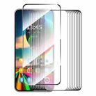 For Nothing CMF Phone 1 10pcs ENKAY Hat-Prince Full Glue High Aluminum-silicon Tempered Glass Film - 1