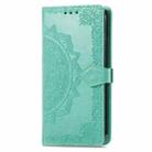 For TCL 40 XE Mandala Flower Embossed Leather Phone Case(Green) - 2