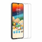 For Xiaomi Redmi A3x 4G 2pcs ENKAY 9H Big Arc Edge High Aluminum-silicon Tempered Glass Film - 1