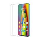 For Redmi Note 14S 4G 2pcs ENKAY 9H Big Arc Edge High Aluminum-silicon Tempered Glass Film - 1