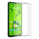 For Xiaomi Redmi A3 5pcs ENKAY 9H Big Arc Edge High Aluminum-silicon Tempered Glass Film - 1