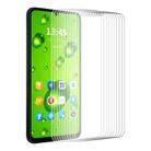 For Xiaomi Redmi A3 10pcs ENKAY 9H Big Arc Edge High Aluminum-silicon Tempered Glass Film - 1